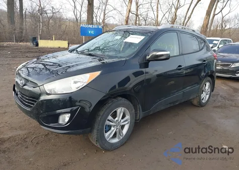2013 Hyundai Tucson Gls из США, поврежденный, VIN KM8JUCAC6DU580707